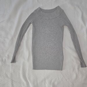 ICON Women's Gray Cowl Neck Sweater